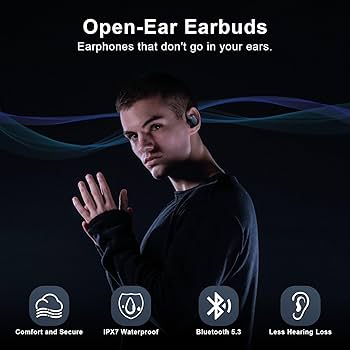 イヤホン ACREO True Wireless Open Earbuds IPX7 Amazon.com: ACREO The Next Generation Open Ear Headphones